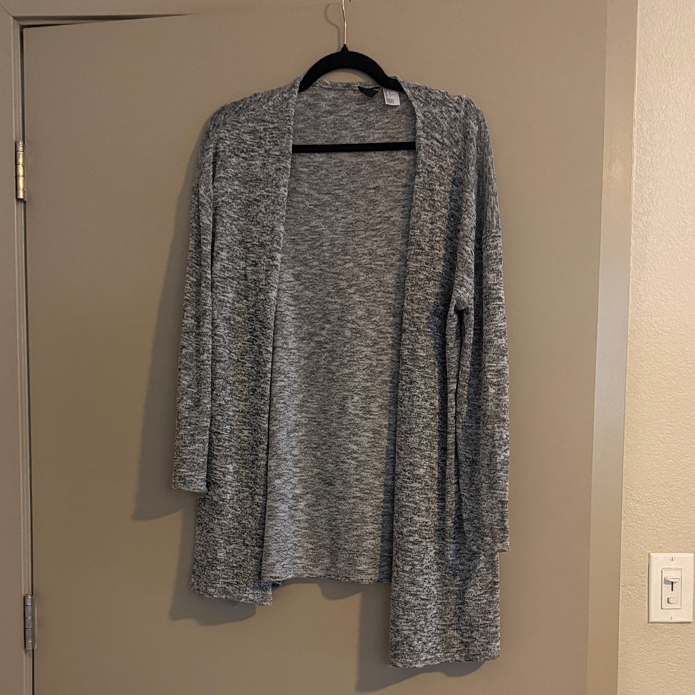 Gray Women's Light Cardigan